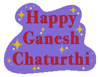 Ganesh Chaturthi Indian Sticker