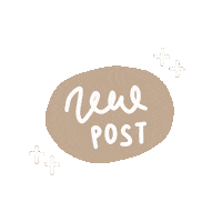 New Post Sticker