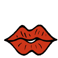 Kiss Love Amour Sticker