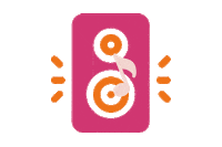 Pink Festival Sticker by DRUNI