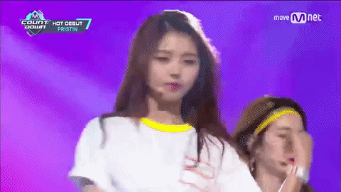 giphydvr kpop k-pop k pop pristin GIF