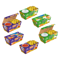 RioSantoDeepnMore taco salsa chips ranch Sticker