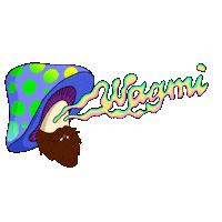 Funguyz trippy nft sol mushroom Sticker