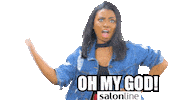 girl wow Sticker by Salon Line