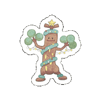 Christmas Tree Sticker by Pokémon