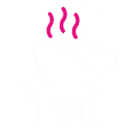 Pink Coffee Sticker by Elan Media