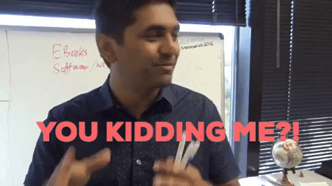 Are You Kidding Me GIF by Satish Gaire
