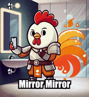 Mirror Mirror Social Media Trends GIF by Zorooster