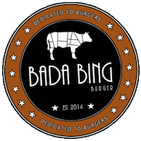 Bada Bing Hamburger Sticker by BadaBingBurger JKPG