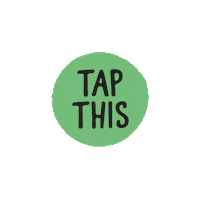 Tap Th Sticker by Tiller & Hatch