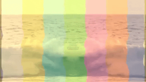 Glitch Waves GIF