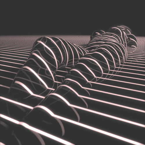 mesmerizing digital art GIF by Borrachas