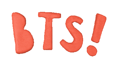 Animation_Wildcard animation bts orange stop motion Sticker