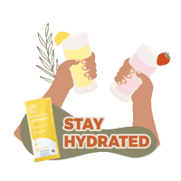 hydromamma hydrate hydrated stayhydrated hydromamma Sticker