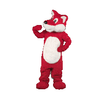 Happy Fox Sticker by UBS Schweiz