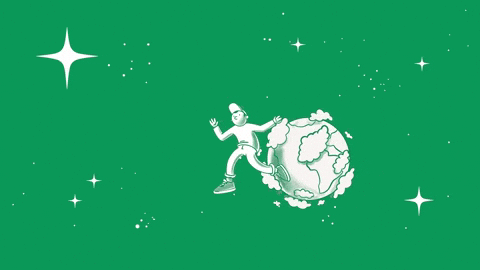 fok1 giphyupload illustration space characters GIF