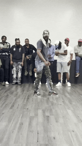 Dance Moves Gliding GIF