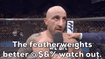 Watch Out Mma GIF by UFC