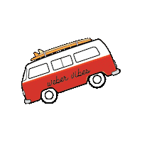 theweberschool bus weber weber vibes Sticker