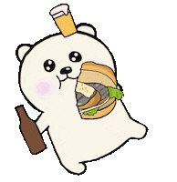 beerkuma beer bear くま 熊 Sticker
