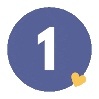 One Two Three Countdown Sticker by laukyts