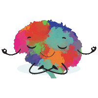 Brain Sticker by greatlakesneurofeedback