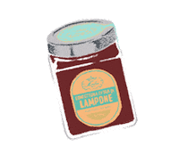 Marchesi1824 sweet breakfast jam jar Sticker