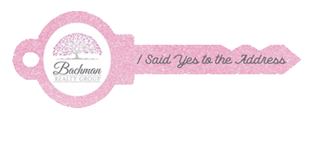BachmanRealtyGroup giphyupload pink real estate key Sticker