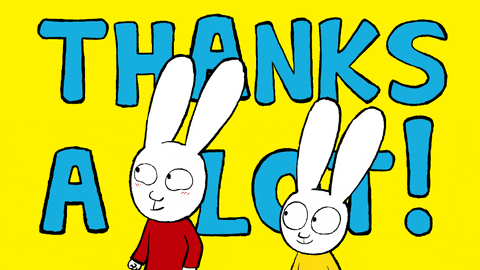 Thank You So Much GIF by Simon Super Rabbit