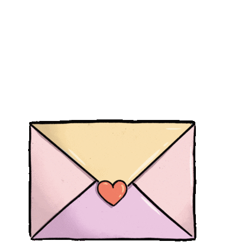 Love Letter Heart Sticker