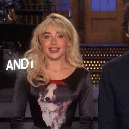 Sabrina Carpenter Snl GIF