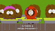 talking kenny mccormick GIF by South Park 
