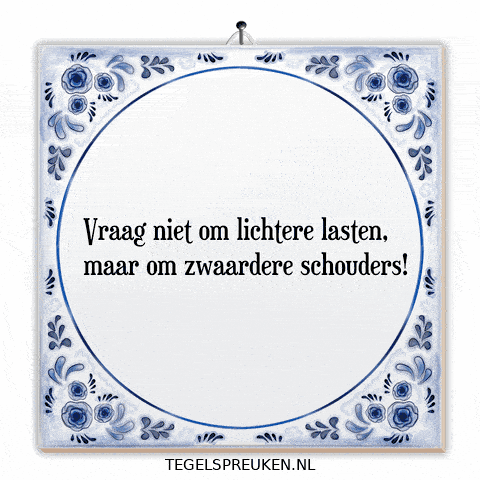 Teamwork Steun GIF by Tegelspreuken.nl