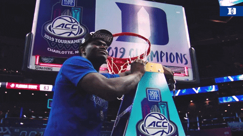 College Basketball Champs GIF by Duke Men's Basketball