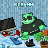 Day Off Cleaning GIF by SuperVerse