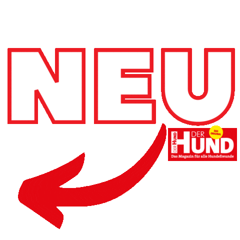 Neu Sticker by DER HUND - das Magazin