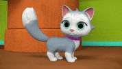 Dance Cat GIF by Moonbug