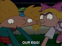 hey arnold nicksplat GIF