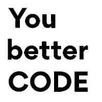 Tesonet tesonet you better code Sticker