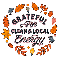 Solar Panels Fall Sticker by INTO ACTION