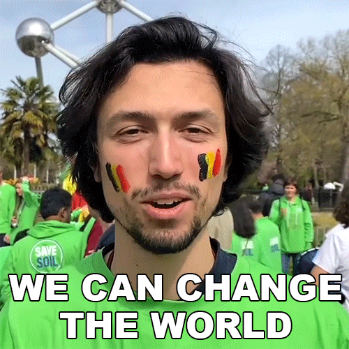Happy Change The World GIF by Conscious Planet - Save Soil