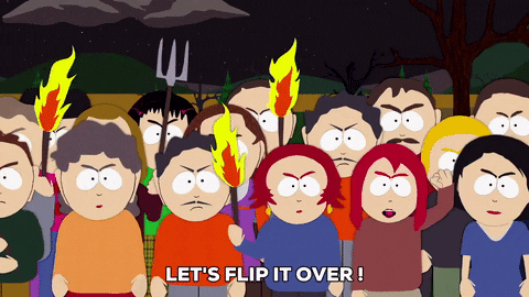fury mob GIF by South Park 