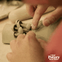 Mushroom Tickling GIF by The Great Pottery Throw Down