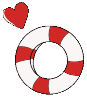 Heart Summer Sticker