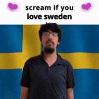 (silent) scream if you love sweden
