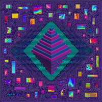 Gogolitus art pixelart glitch artist GIF