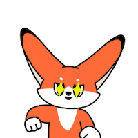 Fox Bravo Sticker by XPPen
