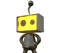 BlindRobot robot technology blink blinking Sticker