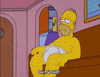 Chilling Season 9 GIF by The Simpsons