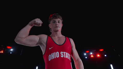 Ohio State Wrestling GIF by Ohio State Athletics